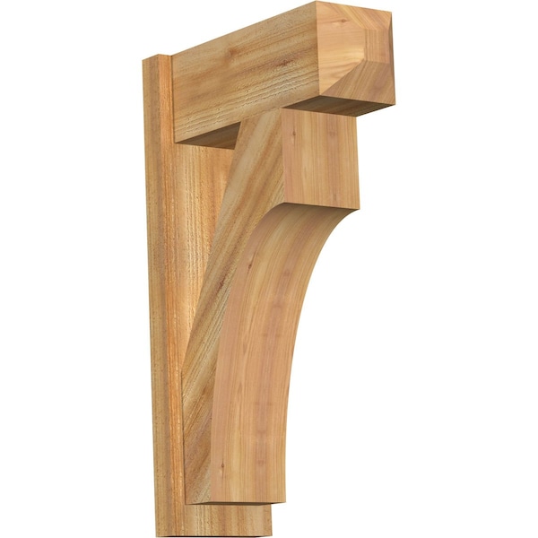 Ekena Millwork Westlake Rough Sawn Craftsman Outlooker, Western Red Cedar, 8"W x 20"D x 32"H OUT08X20X32WTL04RWR - main